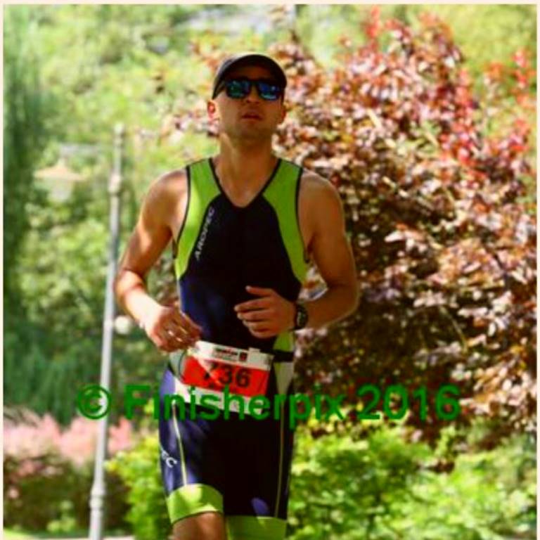 Momchil Dimitrov first Ironman 70.3 triathlon 2016
