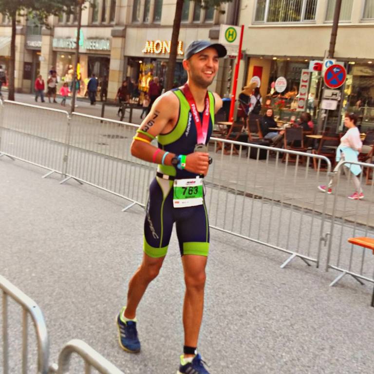 Momchil Dimitrov Ironman Hamburg 2017 finisher