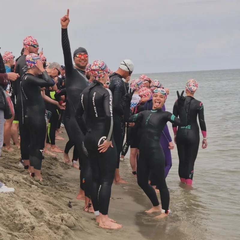 5 kilometer open water swim in Greece